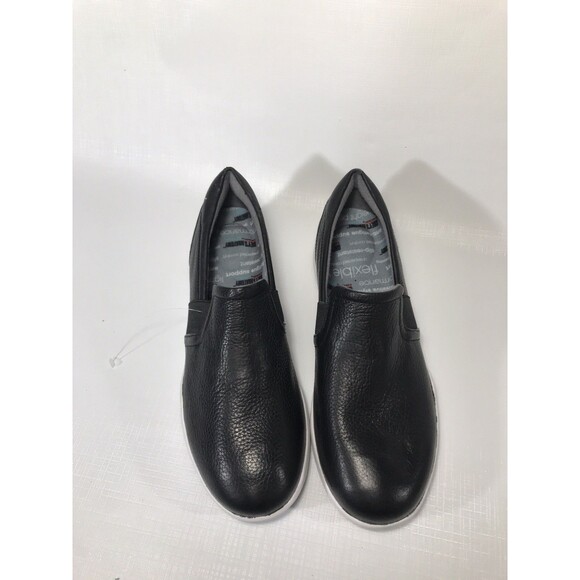 SOFTWALK Vantage Comfort Slip On Sneakers, Grey's Anatomy, Black, Size 10m - Picture 1 of 9